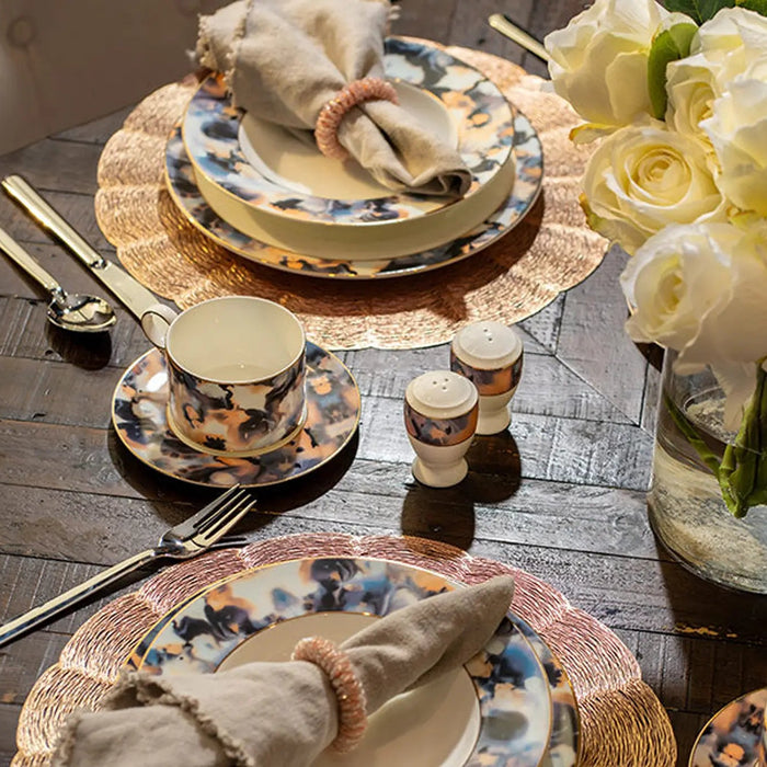 Emaan -97pcs Dinner Set Bone China