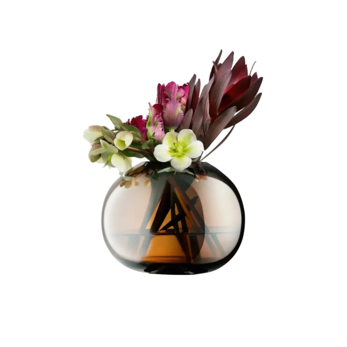 Epoque Vase H13.5cm Amber/Lustre