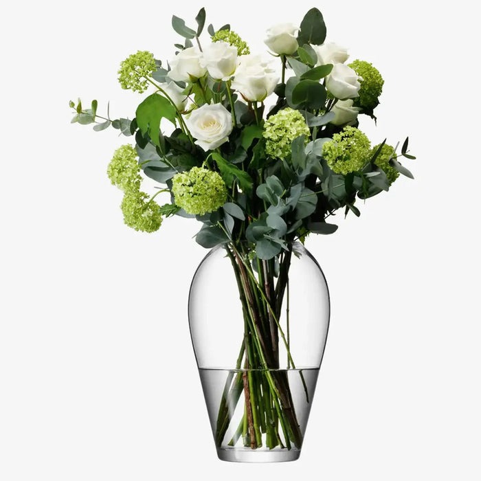 Flower Grand Bouquet Vase H35cm Clear