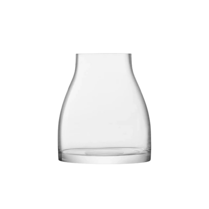 Flower Kiln Vase H21cm Clear