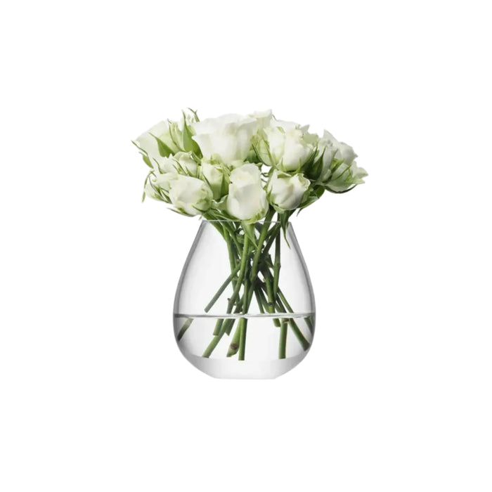 Flower Mini Bouquet Vase Clear