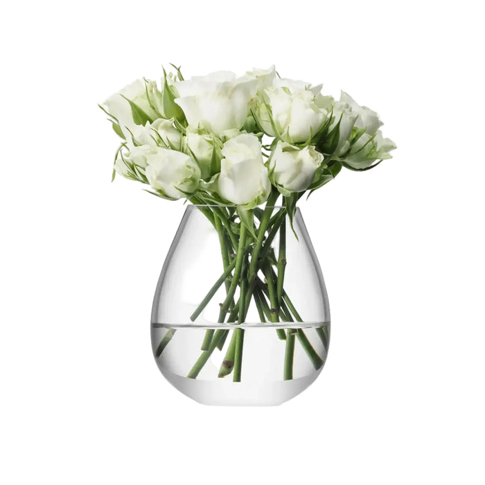 Flower Mini Posy Vase H9.5cm Clear