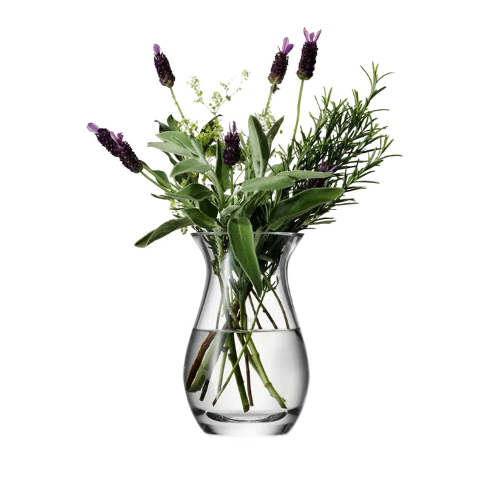 Flower Posy Vase H17.5cm Clear