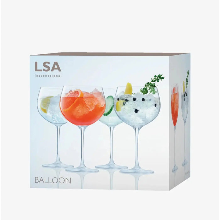 Gin Balloon Glass 680ml - 4pcs
