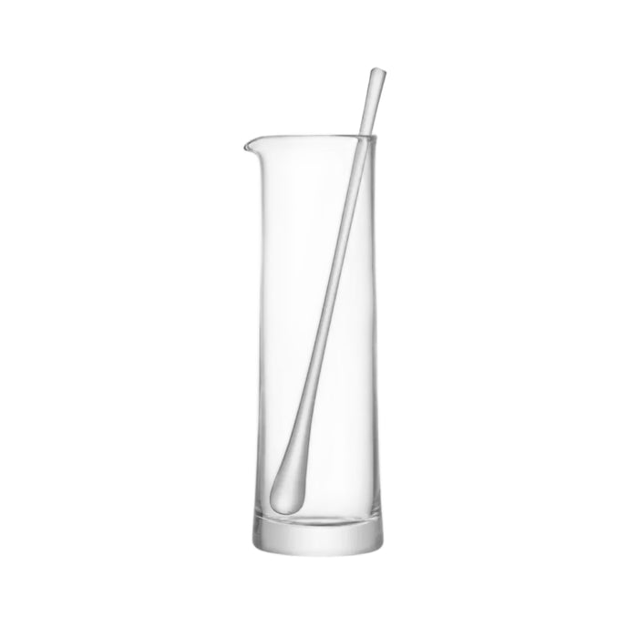 Gin Cocktail Jug & Stirrer 1.1L Clear