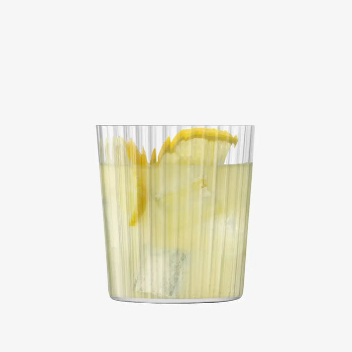 Gio Line Tumbler 390ml Clear x 4