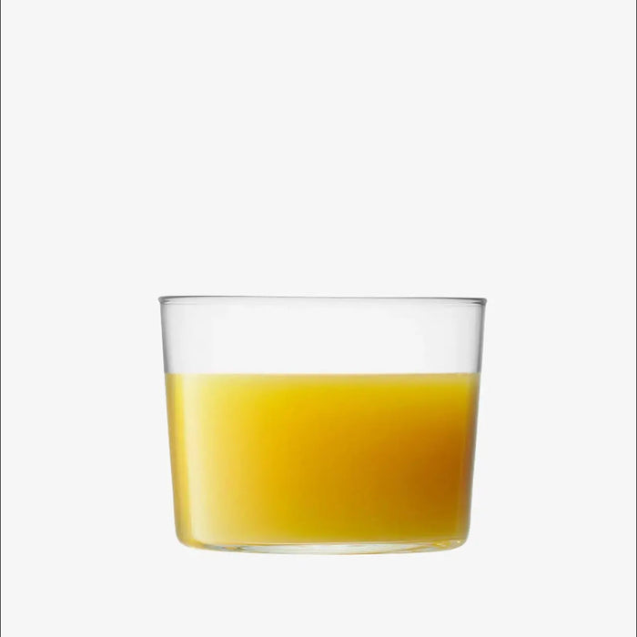 Gio Tumbler 220ml Clear x 4