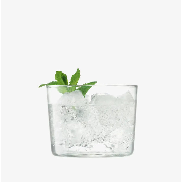 Gio Tumbler 220ml Clear x 4