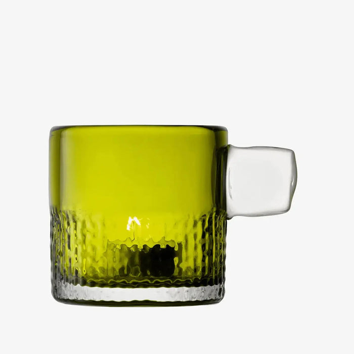 Handle Tealight Holder H9cm Olive