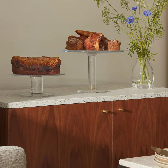 Klara Glass Cake Stand Clear - Tall