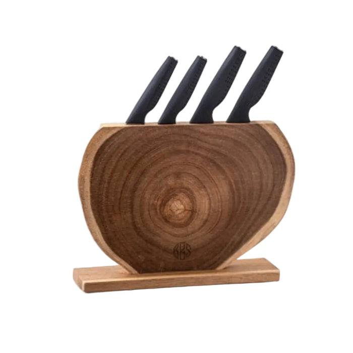 Knife Block with 4pcs Knife Set