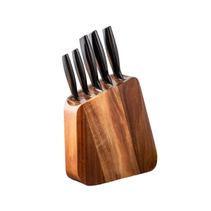 Knife Block with 5pcs Knife Set