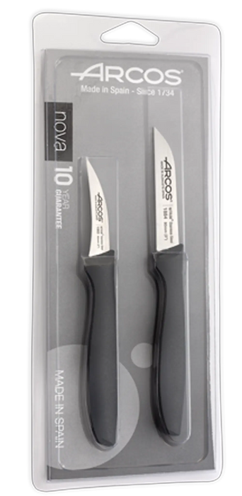 Knife Set Black Nova - 2 Pcs