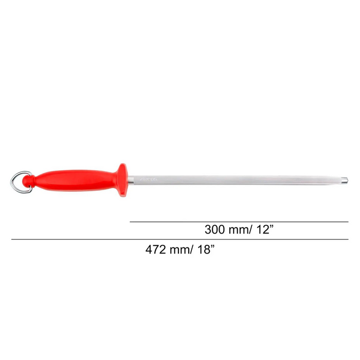 Knife Sharpening Steel Red 300Mm - Arcos