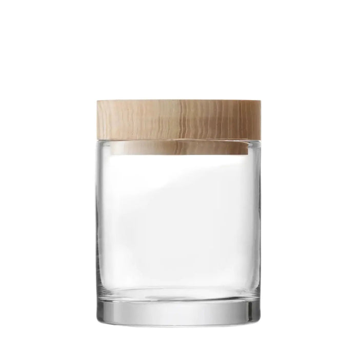 Lotta Container & Ash Lid H14cm Clear