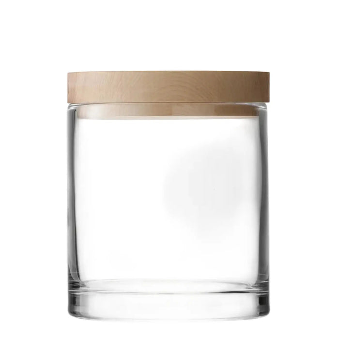Lotta Container Clear & Ash Lid H19cm