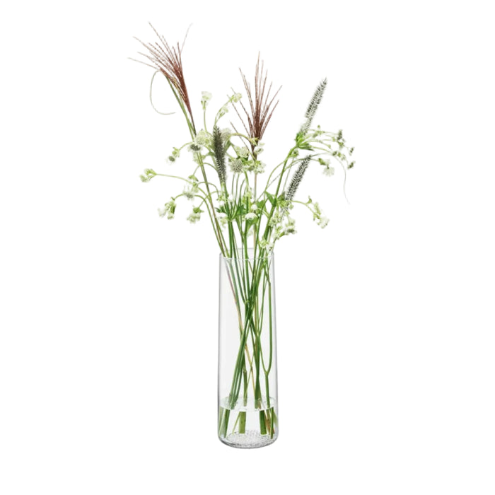 Market Vase H35.5cm Clear
