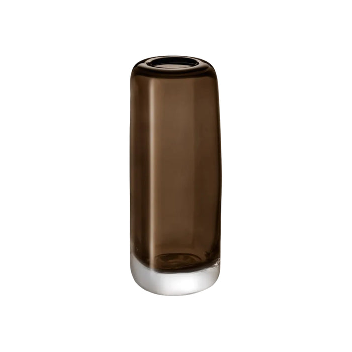 Melt Vase 34cm Mushroom Brown