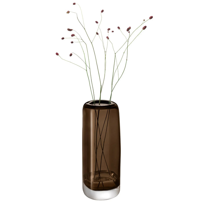 Melt Vase 34cm Mushroom Brown
