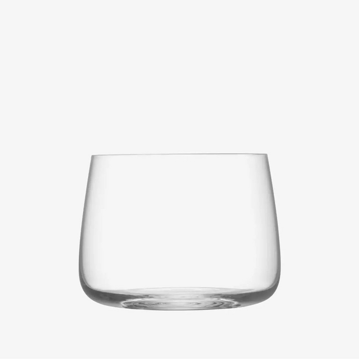 Metropolitan Stemless Glass 360ml Clear x 4