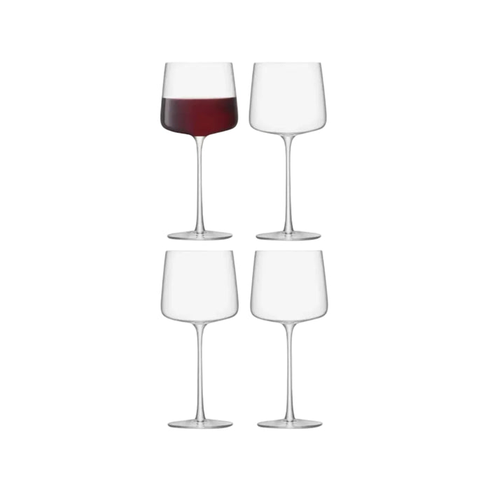 Metropolitan Wine Glass 400ml Clear x 4