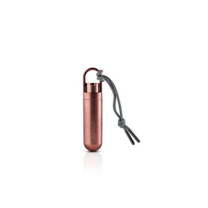 Mini-dispenser for gel hand sanitiser - bronze