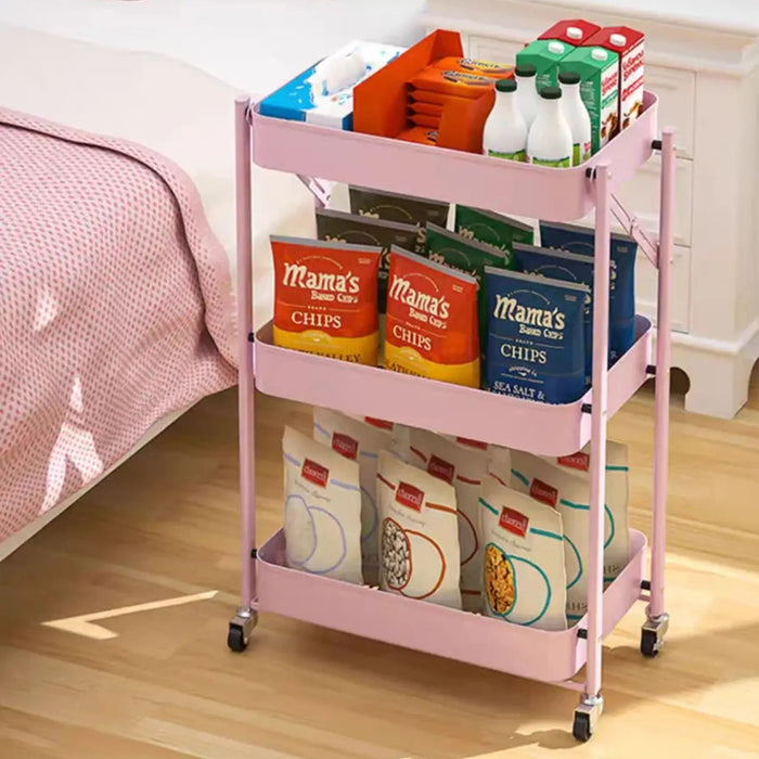 Multi-Function Foldable Mobile Cart