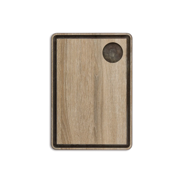 Natural Wood Serving Board 330 X 230 MM.