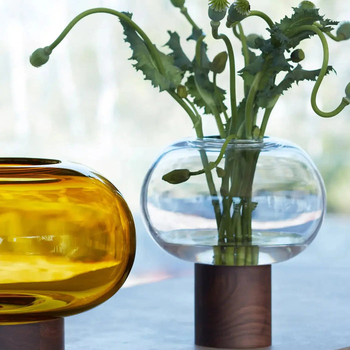 Oblate Vase H21.5cm