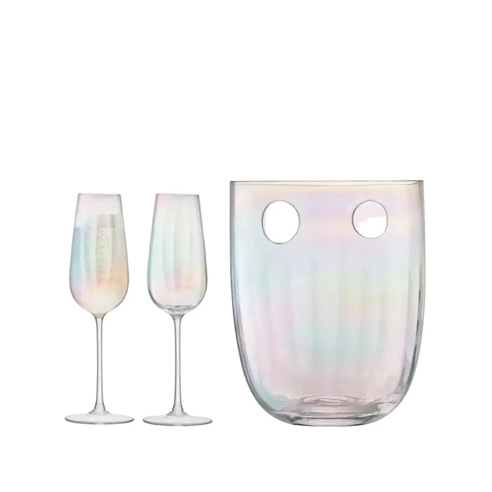 Pearl Champagne Flute set of 4