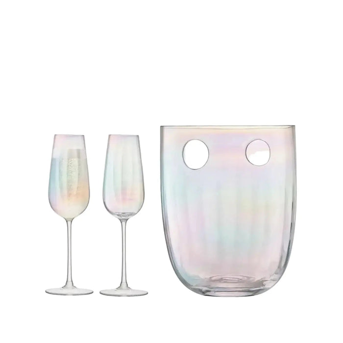 Pearl Champagne Set 250ml/H24.5cm Mother of Pearl