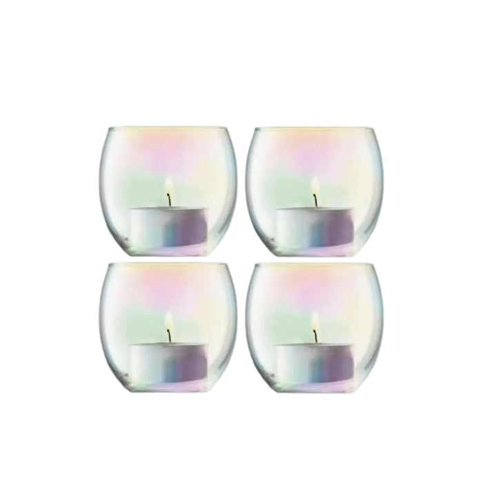 Pearl Tealight Holder Set of 4