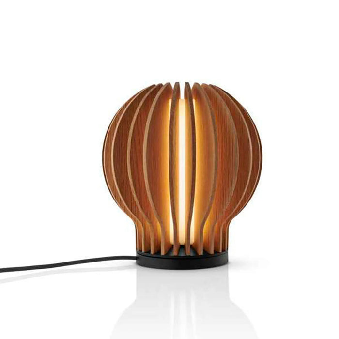 Radiant Round LED Lamp Oak - Eva Solo