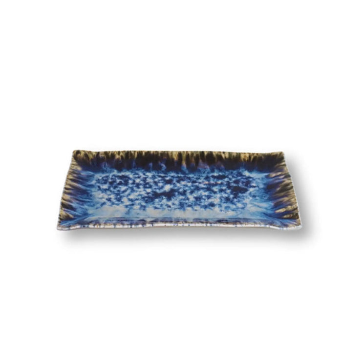 Rectangular Serving Dish 34x20cm - Blue Ocean Color