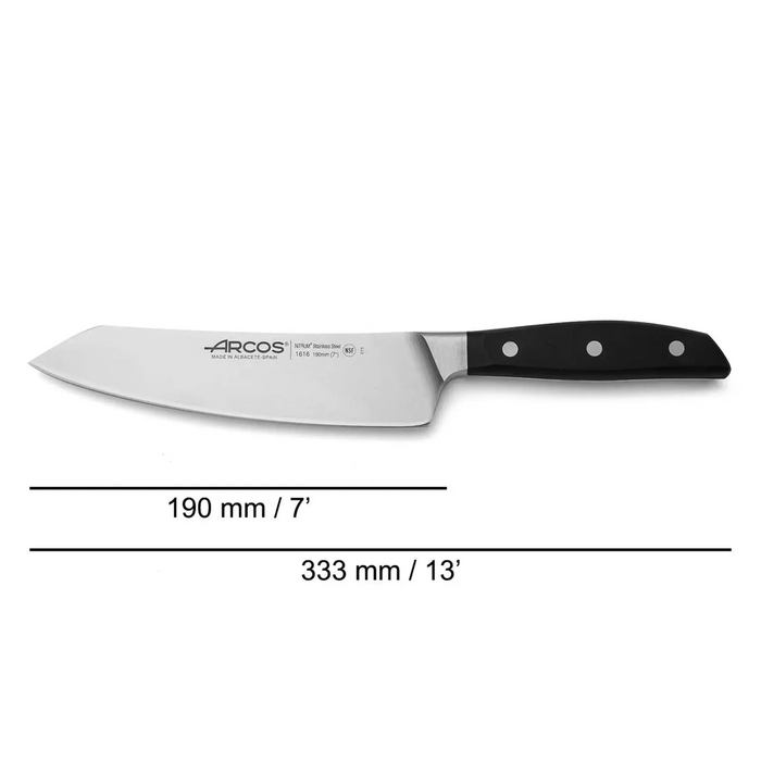 Rocking Santoku Knife 190 Mm. Case - Manhattan