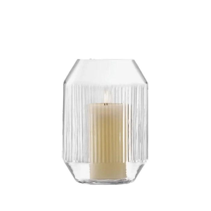 Rotunda Lantern/Vase H26cm Clear