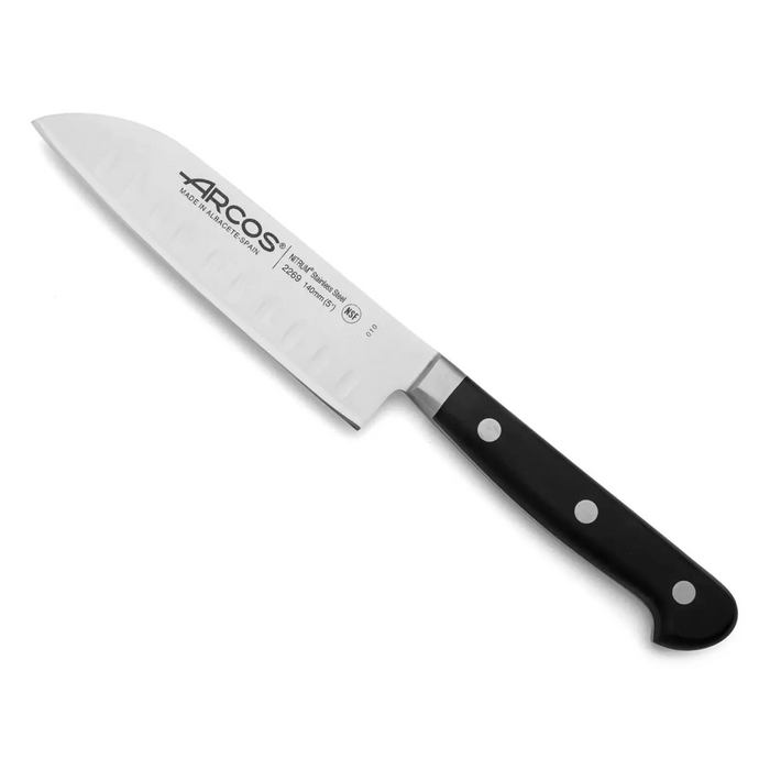 Santoku Knife Granton Edge 140 Mm. Case - Opera