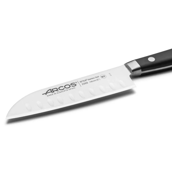 Santoku Knife Granton Edge 140 Mm. Case - Opera