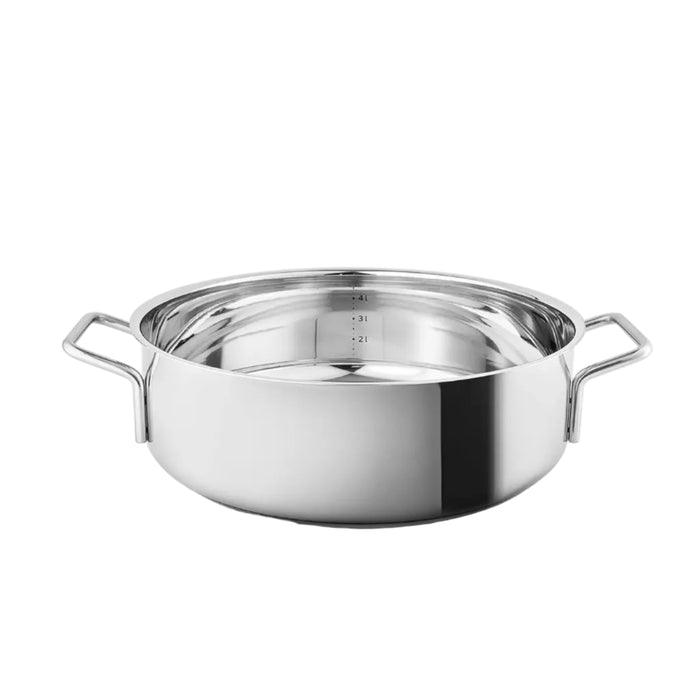 Saute Pot - 28cm - Stainless Steel - 2 Handles