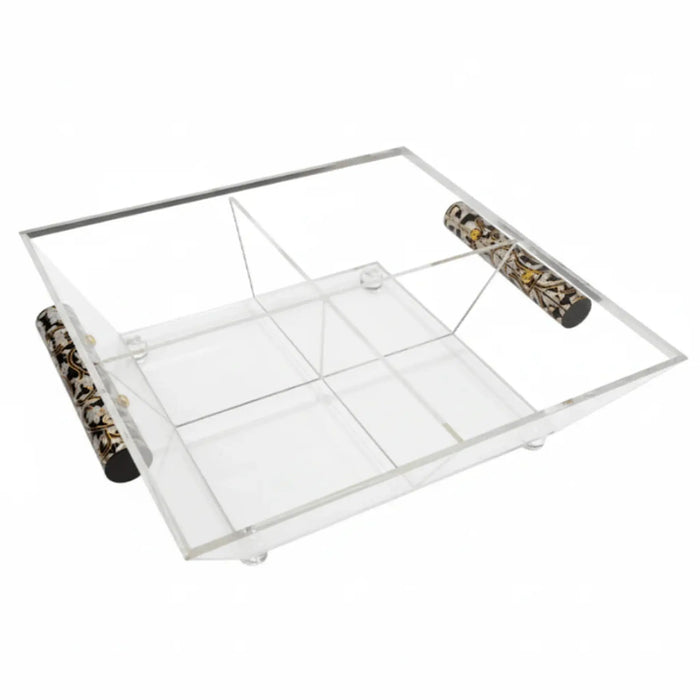 Square Fruit Bowl with 4 Compartments