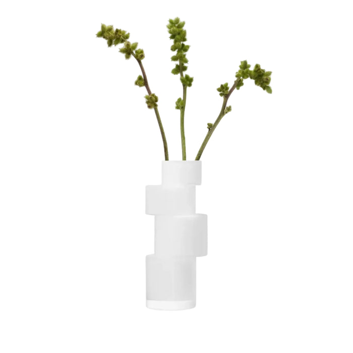 Tier Vase H35cm Chalk White