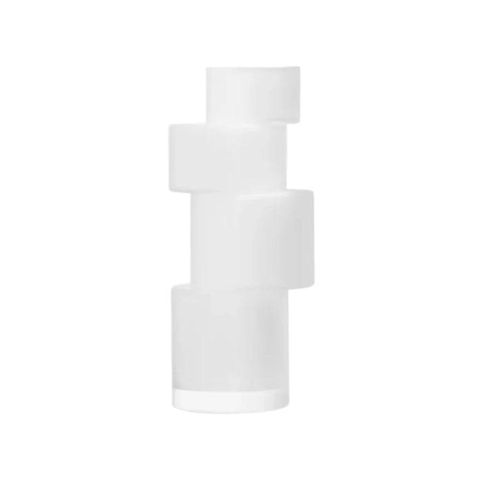 Tier Vase H35cm Chalk White