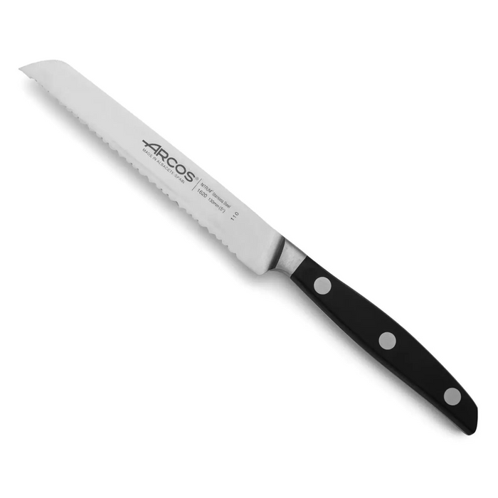 Tomato Knife Serrated 130 Mm. Case - Manhattan Black