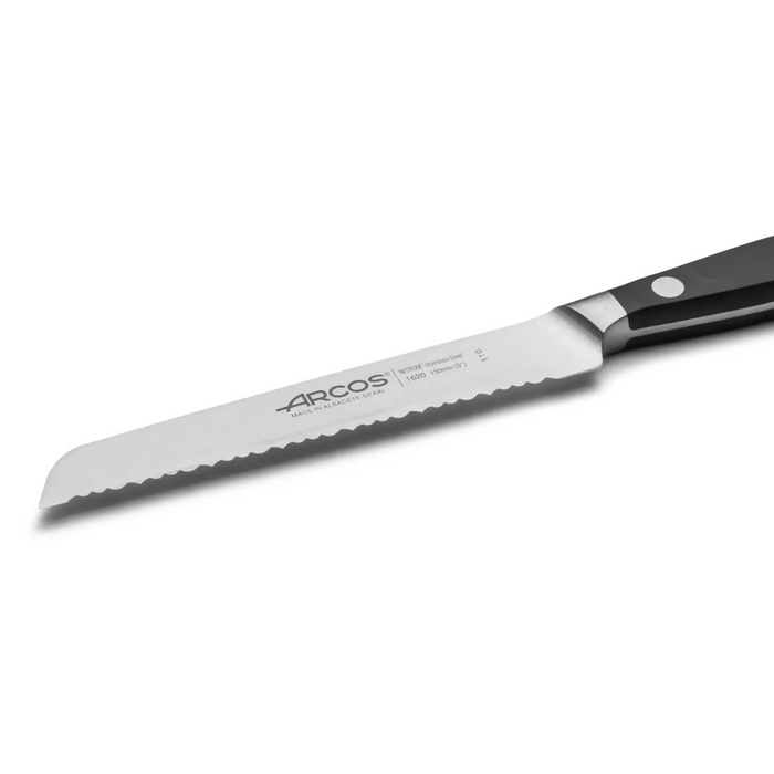 Tomato Knife Serrated 130 Mm. Case - Manhattan Black