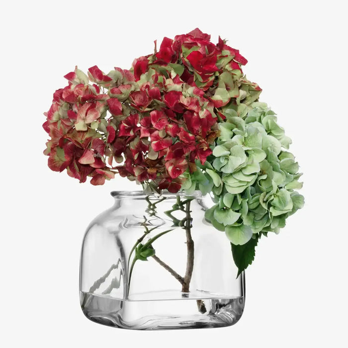 Umberto Vase H15cm Clear