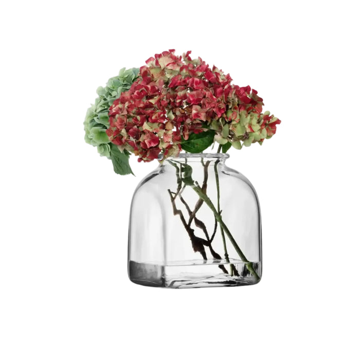Umberto Vase H24cm Clear
