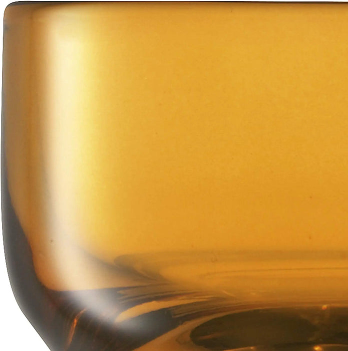Utility Tealight Holder Set of 2 - Amber