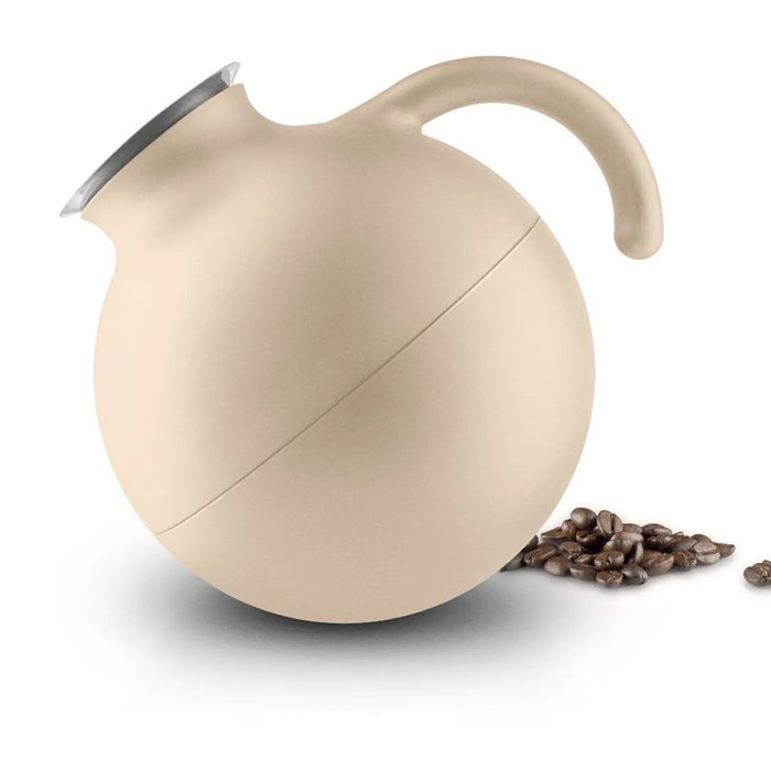 Vacuum Jug Globe 1.0L - Soft beige - Eva Solo