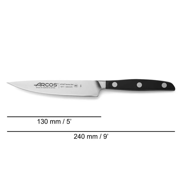Vegetable Knife 125 Mm. Case - Natura