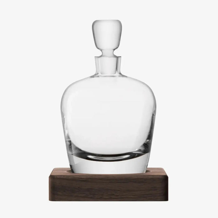Whisky Arran Decanter 1LClear &Walnut Base
